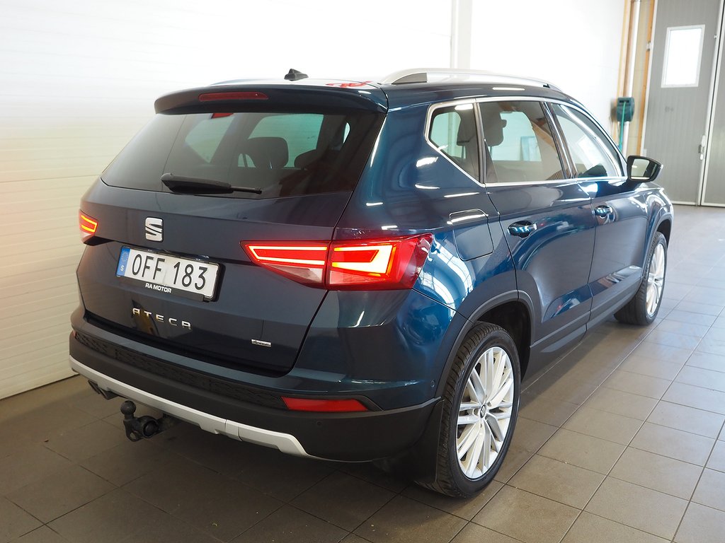 Seat Ateca 2.0 TDI 150hk 4Drive Xcellence |Drag|D-värm|°360| 2017