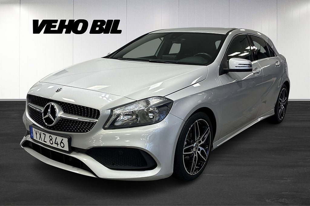 Mercedes-Benz A 180 d AMG Line | Kupévärmare | Apple CarPlay