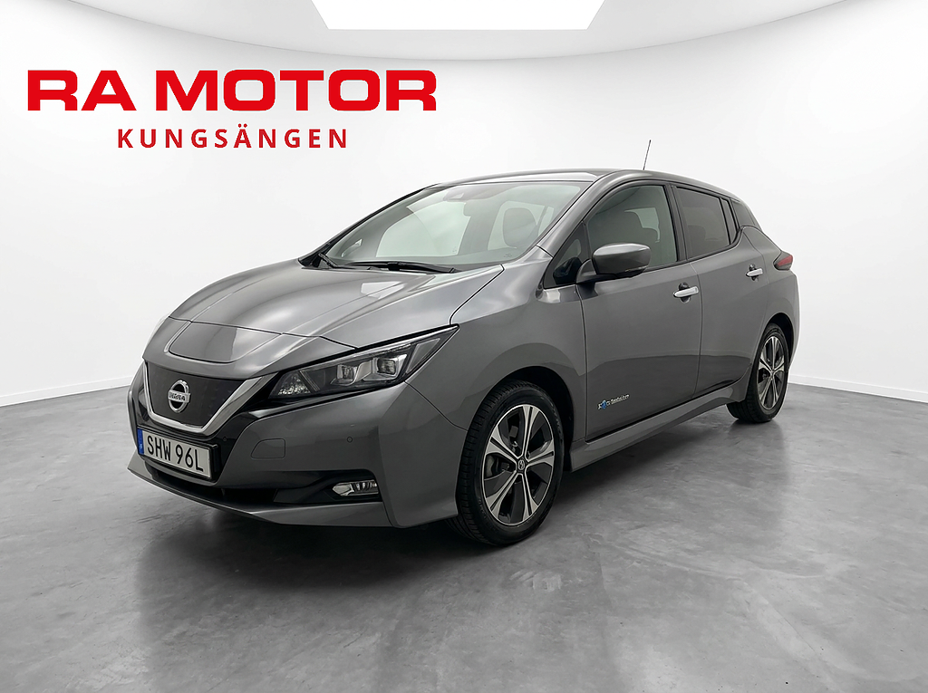 Nissan Leaf 150hk Tekna Bose 360° Nav Värmepump Halvskinn 2020