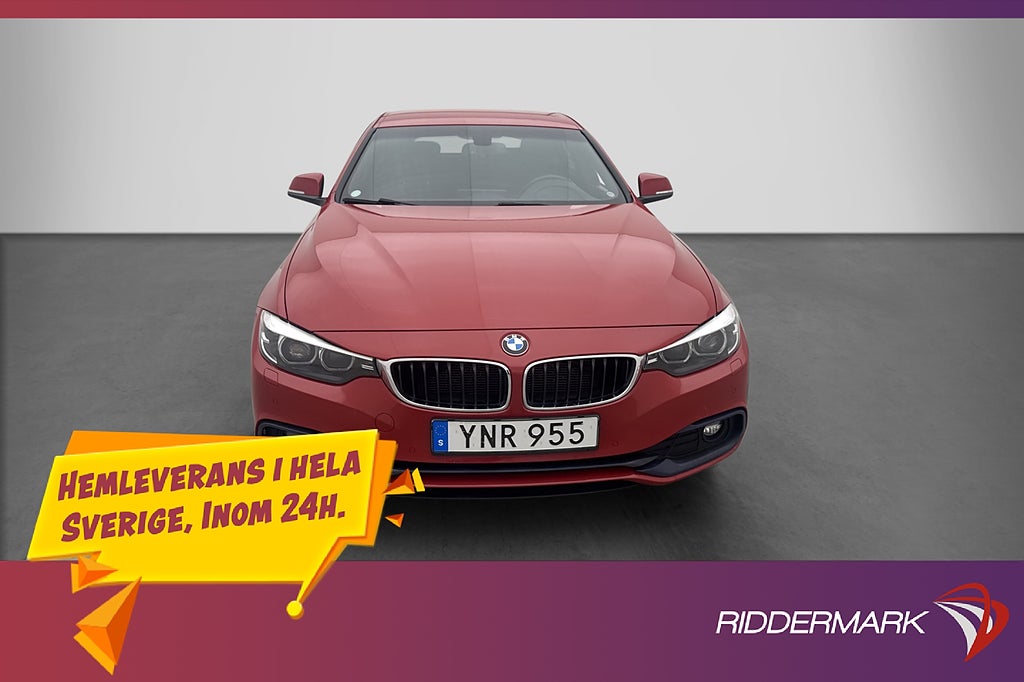BMW 420 d xDrive GC Sport line Surround Navi Rattvärm Drag