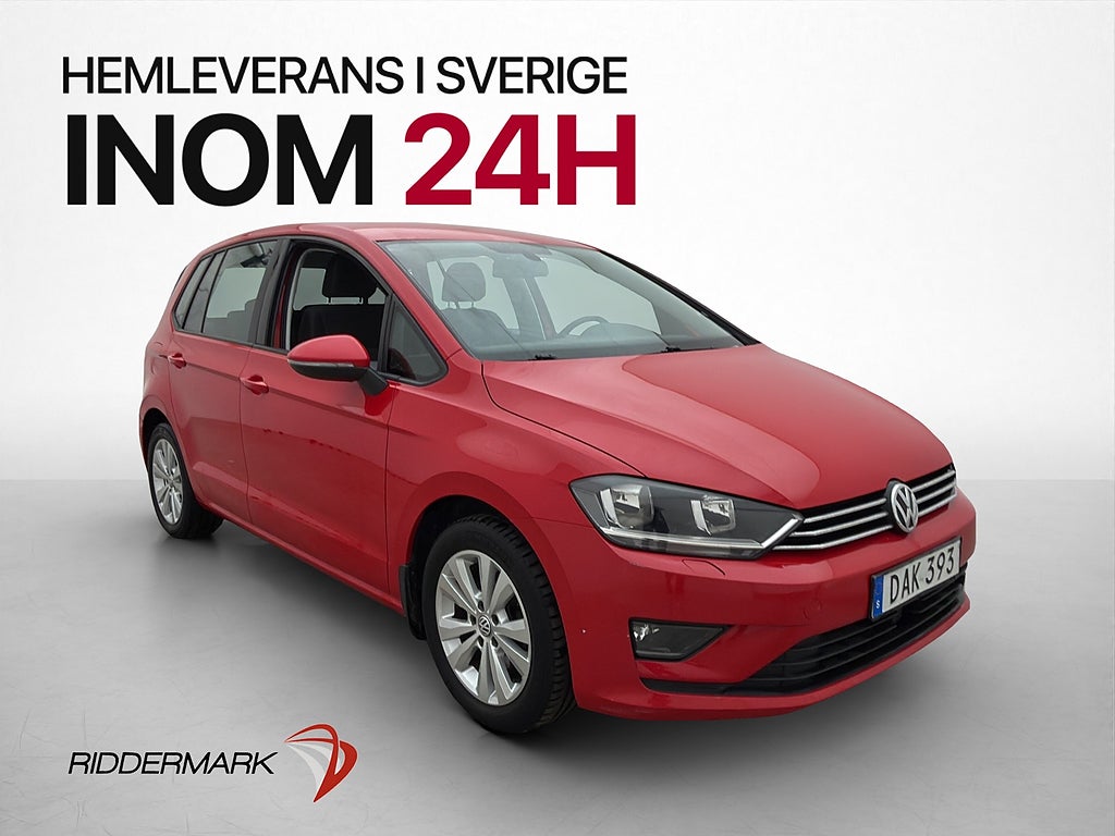 Volkswagen Golf 1.2 TSI 110hk 2 Brukare Backkamera Dragkrok
