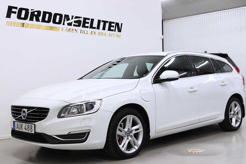 Volvo V60 D6 Hybrid AWD VOC Summum Navi Skinn Värmare Drag 283hk