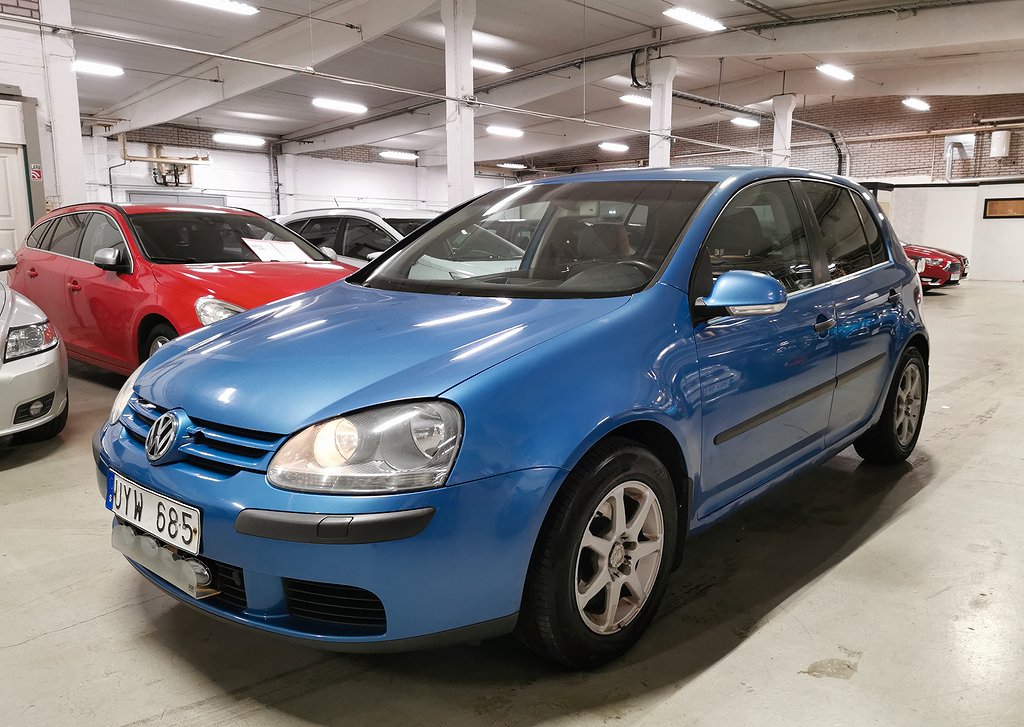 Volkswagen Golf 5-dörrar 1.6 FSI Euro 4&Dragkrok 