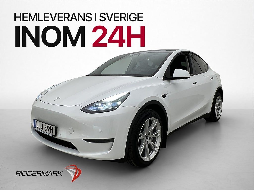Tesla Model Y Long Range AWD MOMS Autopilot Svensksåld