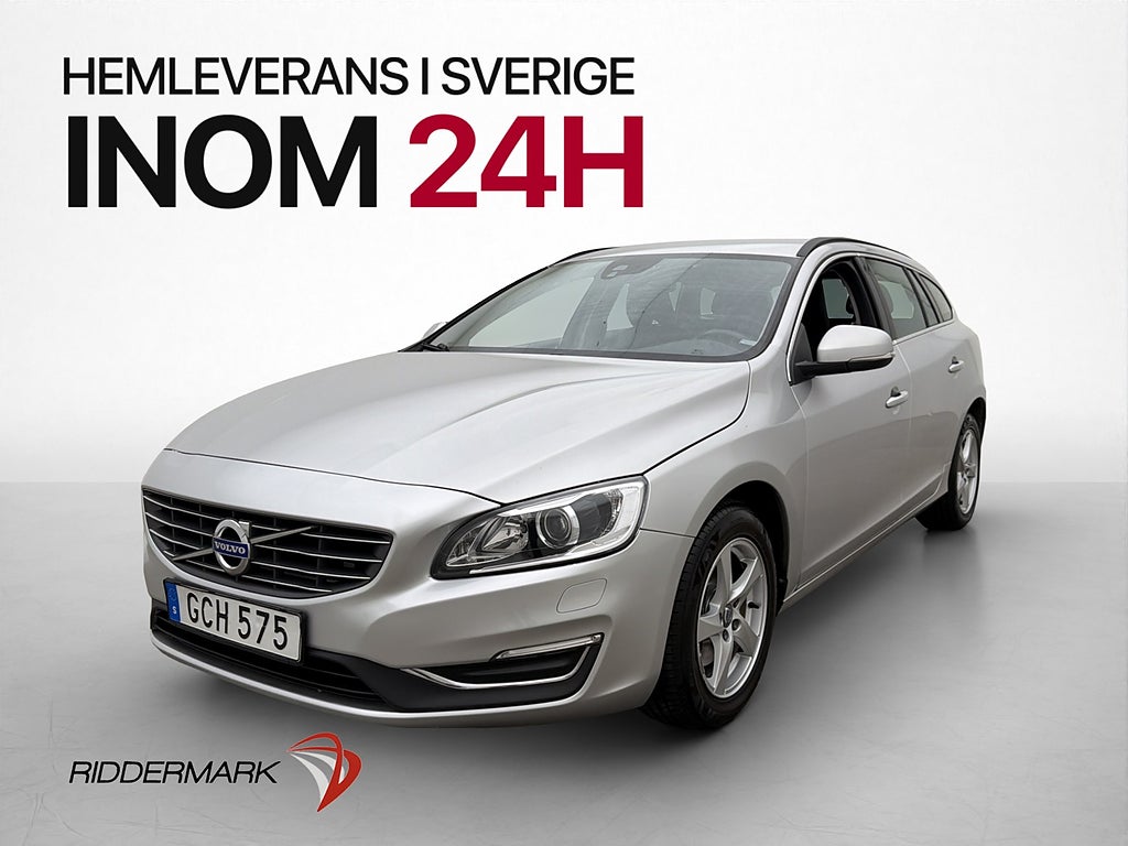 Volvo V60 D4 Momentum VOC Värmare Dragkrok Kamrem-Bytt