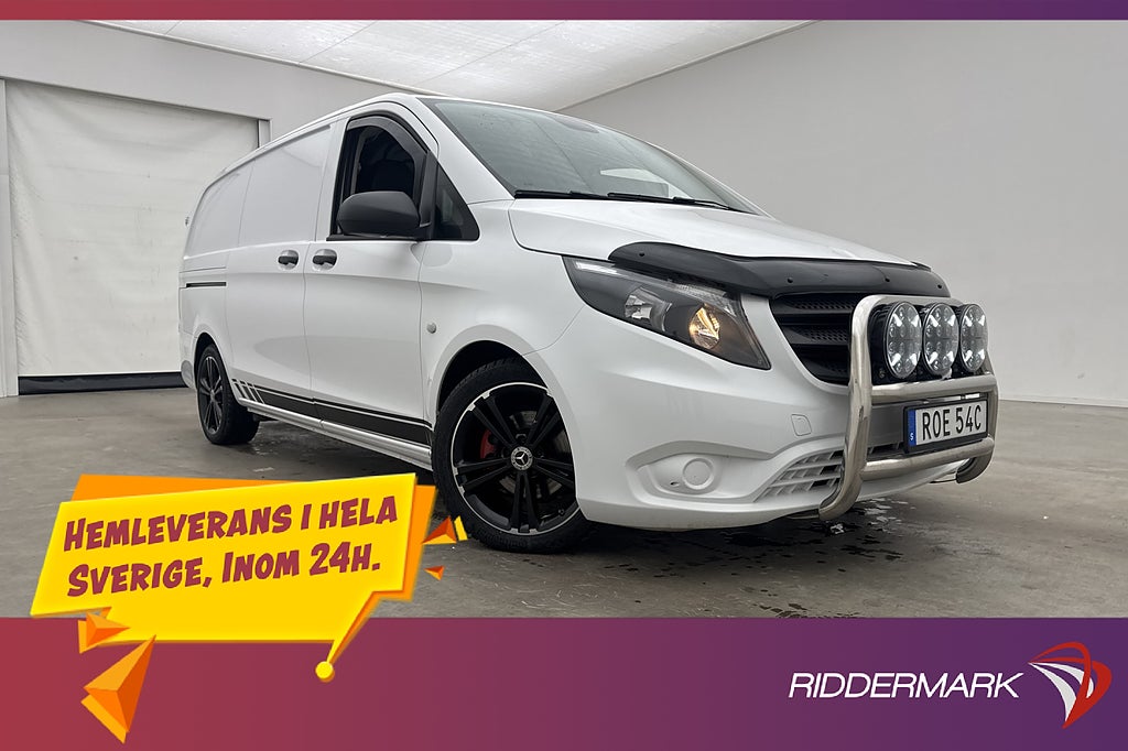 Mercedes-Benz Vito L2 116 Värm Drag Skinn CARPLAY B-Kam STUK