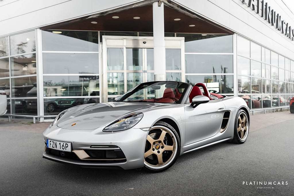 Porsche 718 Boxster GTS 4.0 PDK 25 Years Edition / Sv.såld