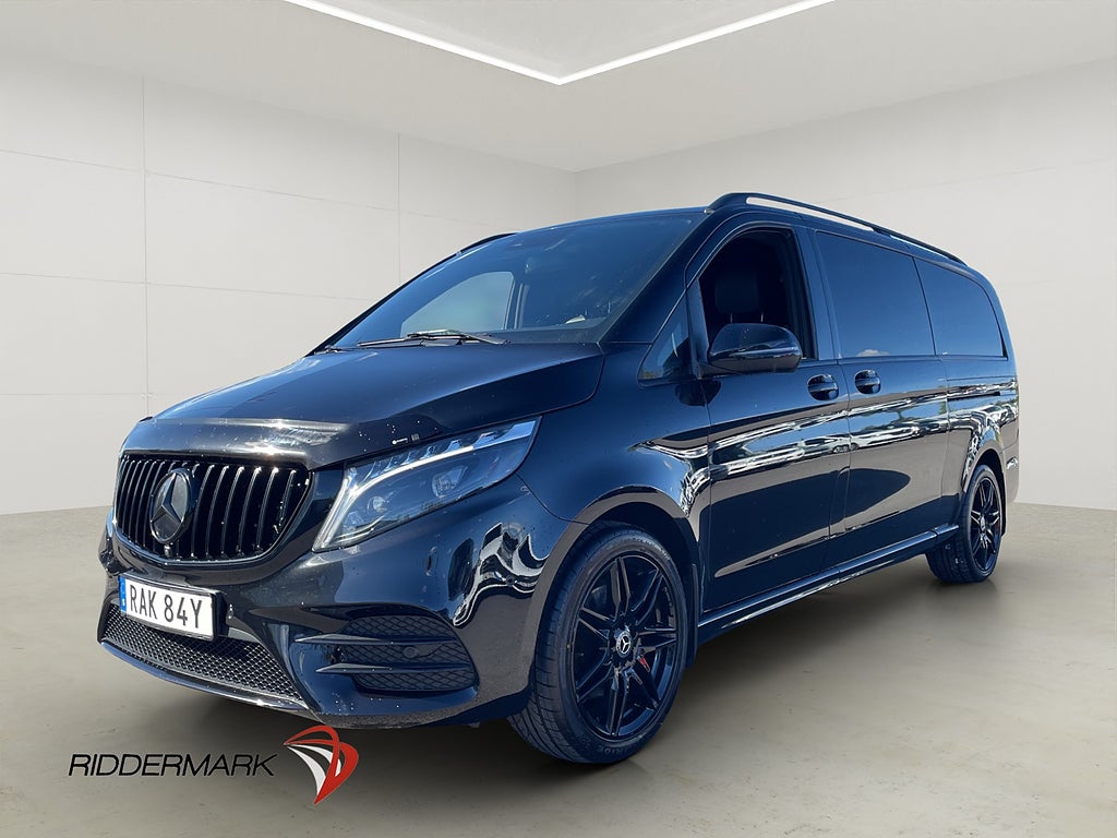 Mercedes-Benz V 300 AMG 4Matic Värmare Drag Burm Skinn Moms