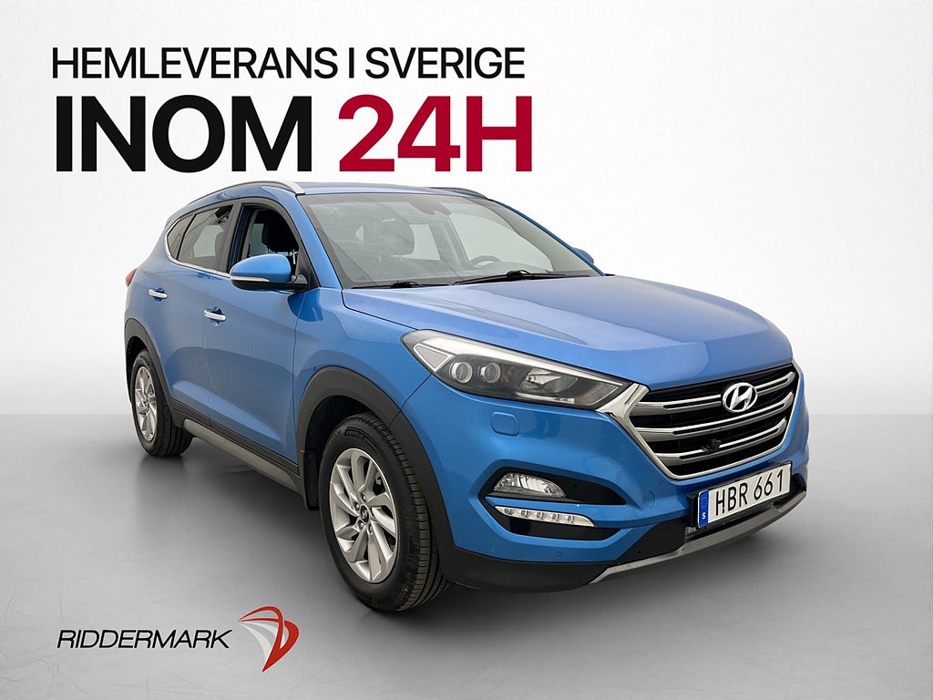 Hyundai Tucson 2.0 136hk 4WD ComfortPlus Drag Farthållare