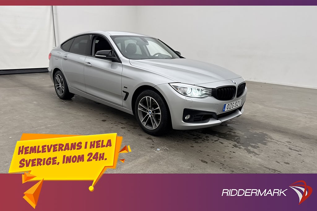 BMW 328 xDrive GT Sport line Skinn Navi Sportstolar Sensorer