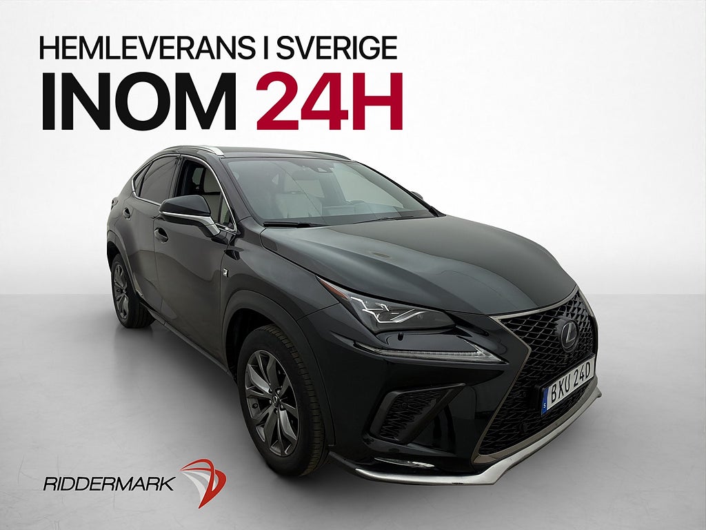 Lexus NX 300hk AWD F Sport B-Kamera Navi Skinn M-Värmare
