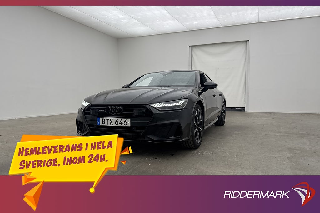 Audi A7 Sportback 50 TDI Q S-Line Värmare B&O Cockpit Drag