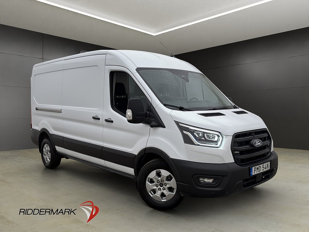 Ford transit 350 L3H2 Cockpit Värm Drag 2xDörr CARPLAY Moms