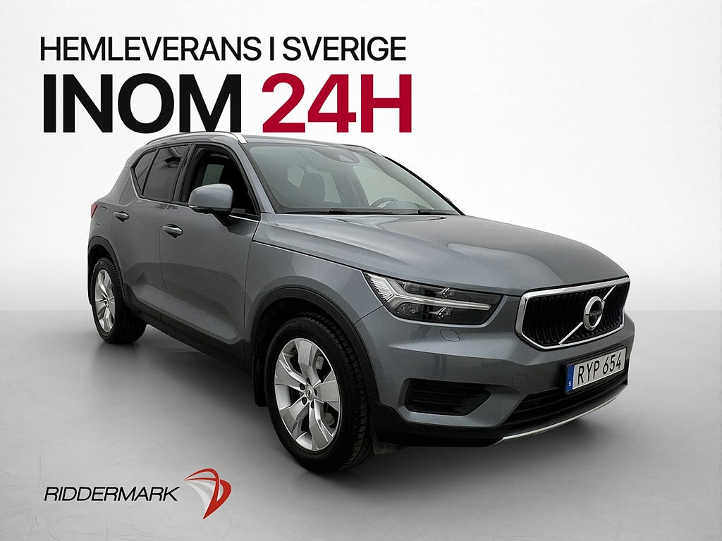 Volvo XC40 D3 AWD Momentum Pro VOC Värmare 360° Drag BLIS