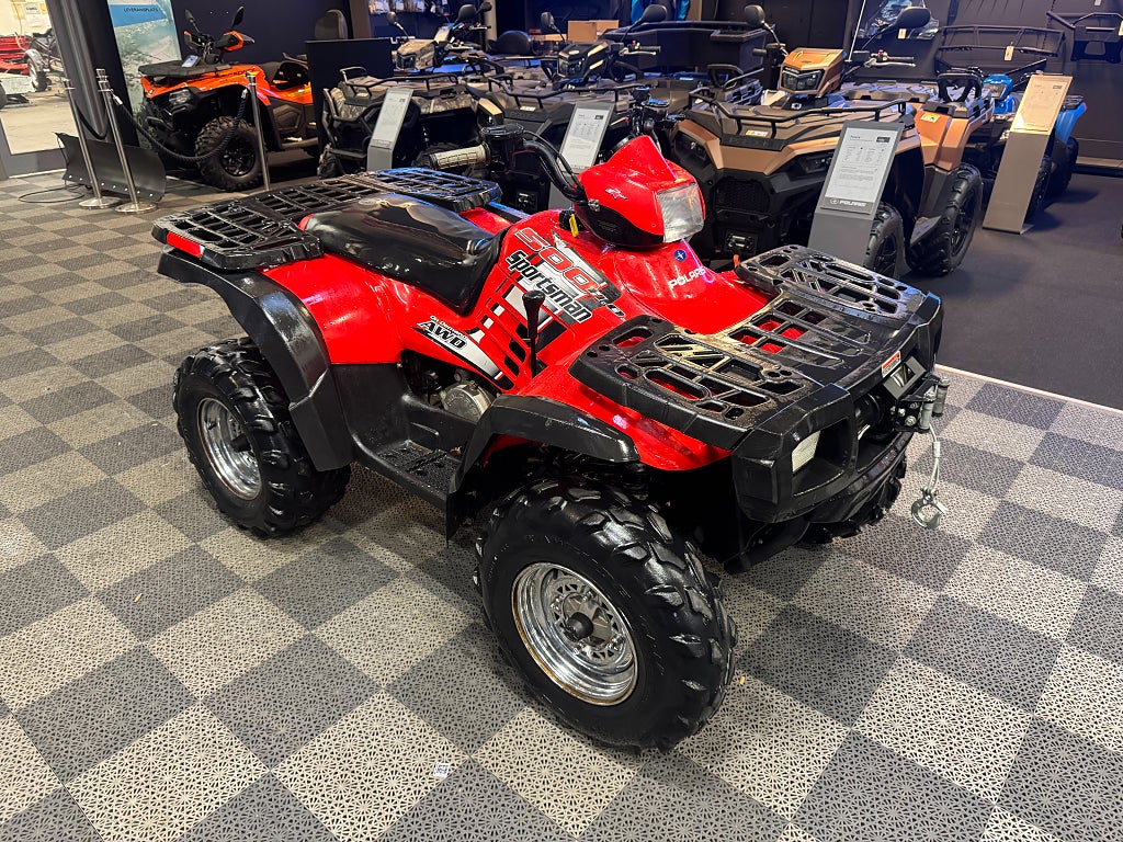 Polaris Sportsman 500 H.O inkl plog  