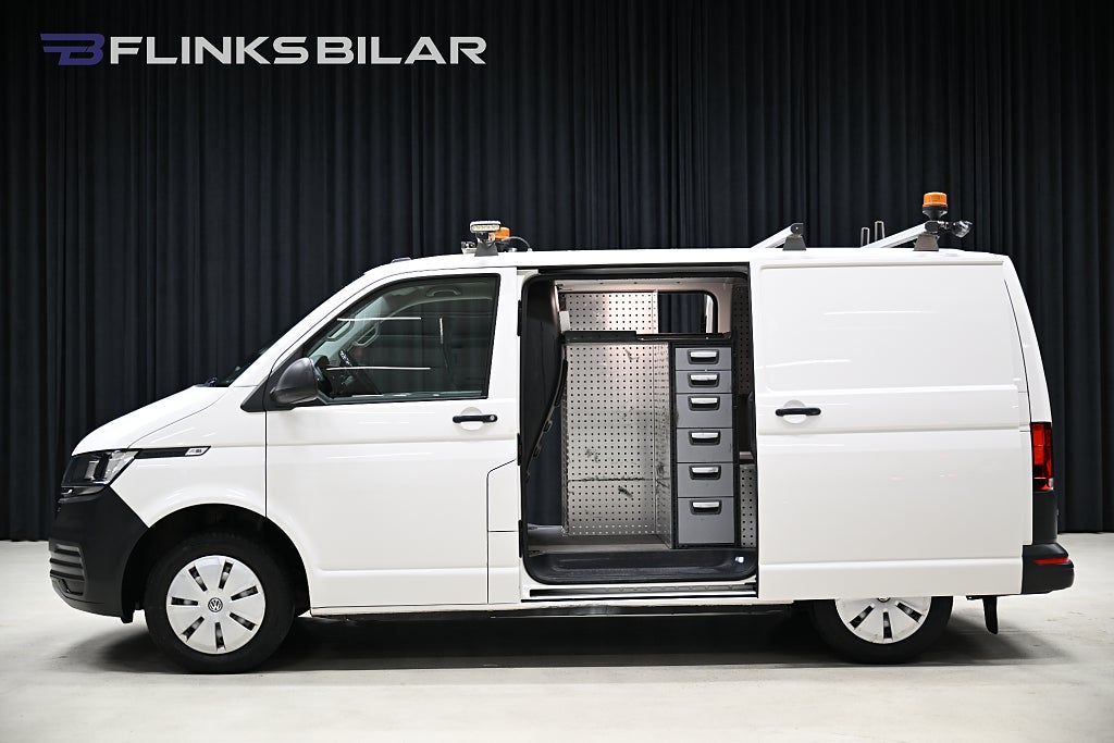 Volkswagen Transporter 4Motion DSG 150HK Inredd|Dubbeldörr|Dubbelgolv|SeUtr!!
