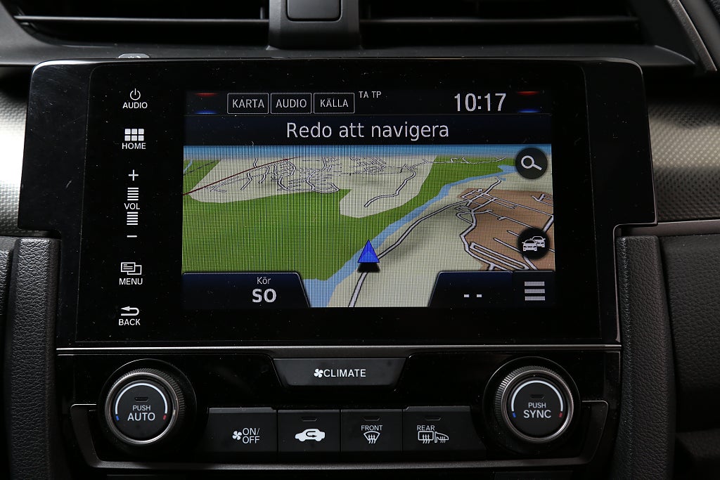 Honda Civic 1,5 i-VTEC Turbo 182hk Prestige Aut Glastak Skinn Motorv 2017