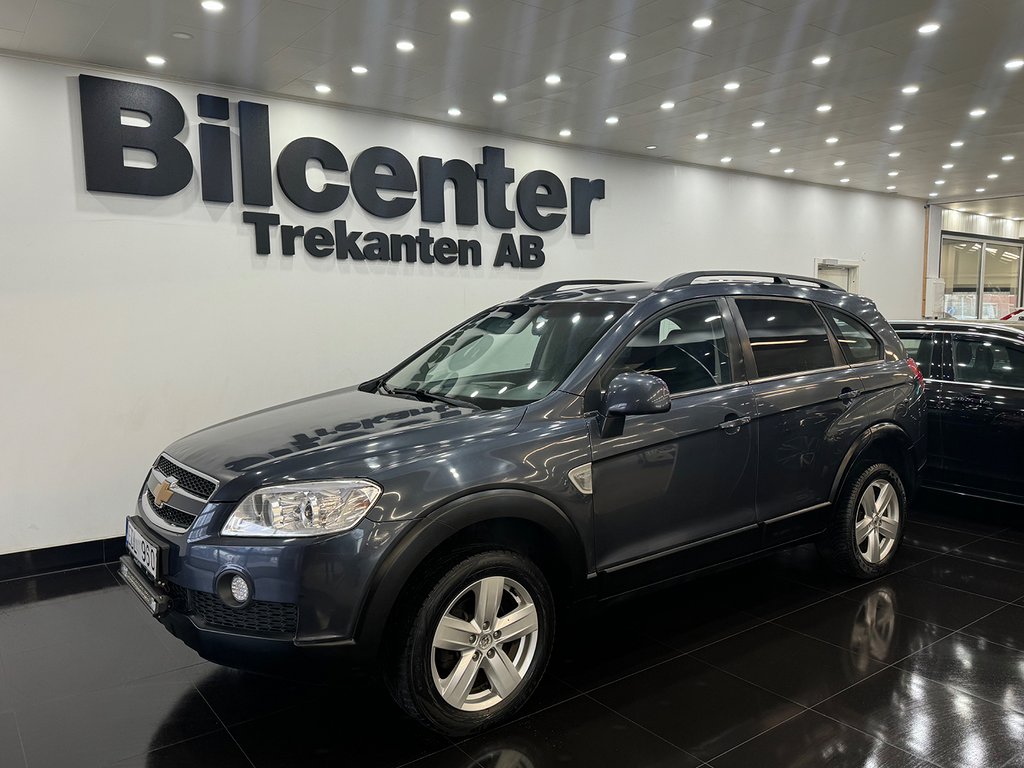 Chevrolet Captiva 2.4 Euro 4 Dragkrok 7-Sits 
