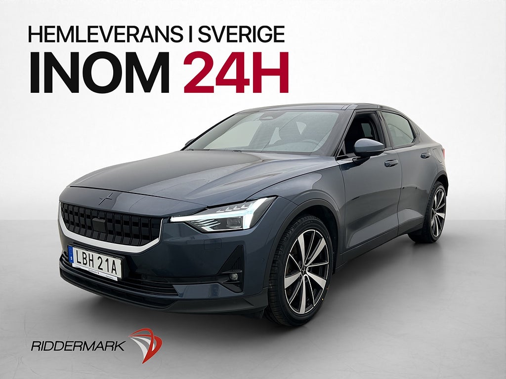Polestar 2 Long range Dual motor Plus Pilot Pano H/K 360°