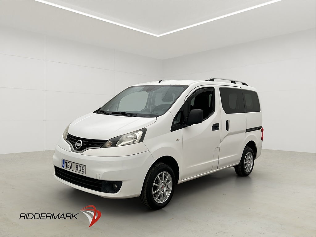 Nissan NV200 Kombi 1.5dCi Dragkrok B-Kamera Navi 5-Sits
