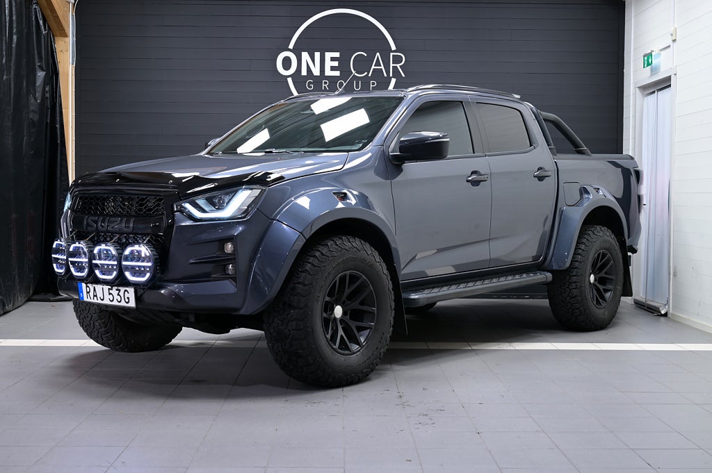 Isuzu D-max 1.9 CNG 4WD MOMS AT35 Dieselvärmare Höjd Breddad 