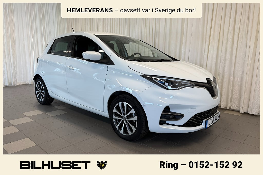 Renault Zoe R135 52 kWh FRIKÖPTBATTERI B-KAM PDC KEYLESS
