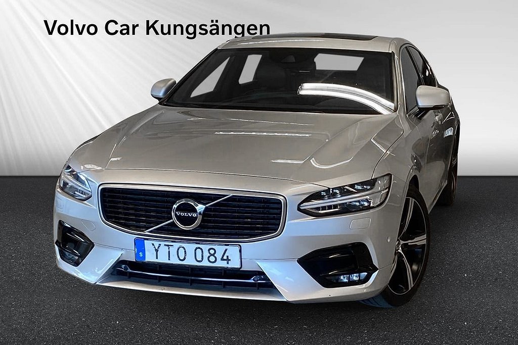 Volvo S90 D4 AWD R-Design Taklucka BLIS B-Kamera VOC Navi Elstolar