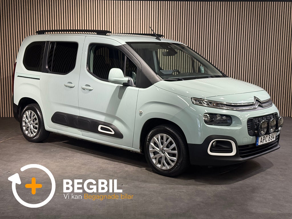 Citroen Berlingo 1.5 BlueHDi 100 I 5-Sits I Värmare | Car-Play |Drag |