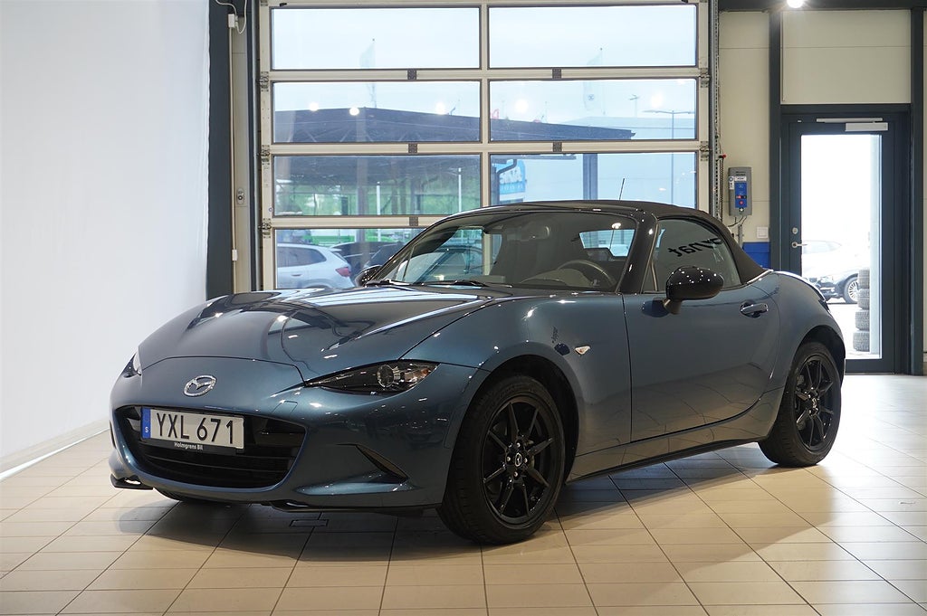 Mazda MX-5 1.5 Skyactiv-G Manuell Navi Sensorer 1 Ägare