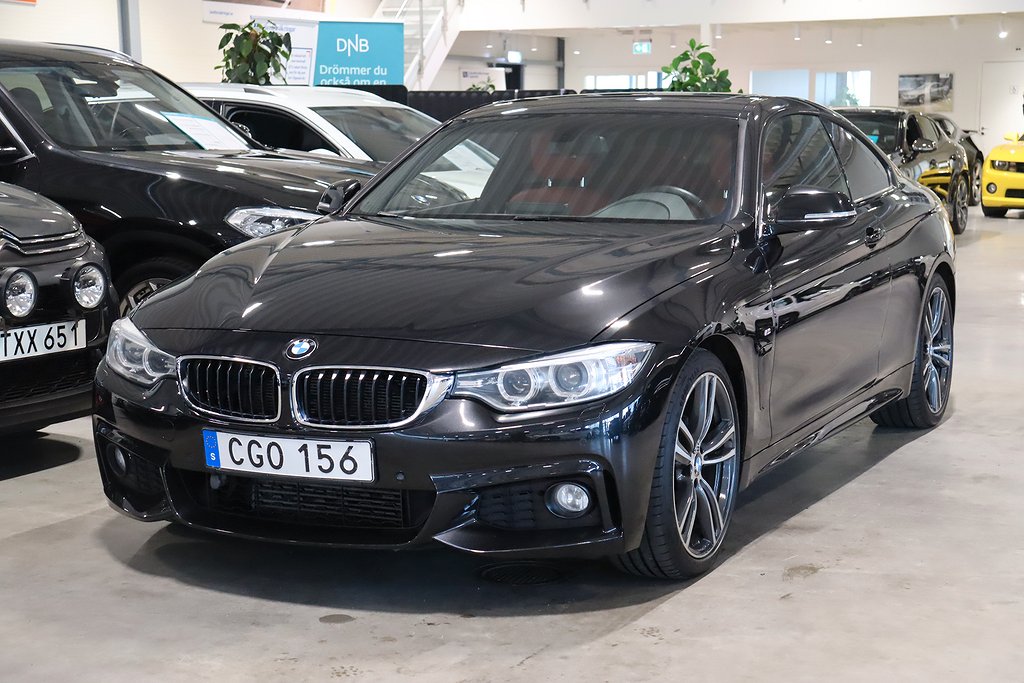 BMW 428 i 245HK Coupé  M Sport Aut Skinn/Takucka/Navi