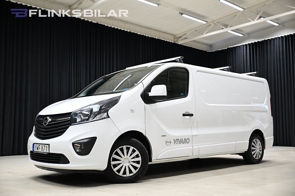 Opel Vivaro CDTI 125HK L2 Nedlackad|Drag|Värmare|GPS|Backkamera