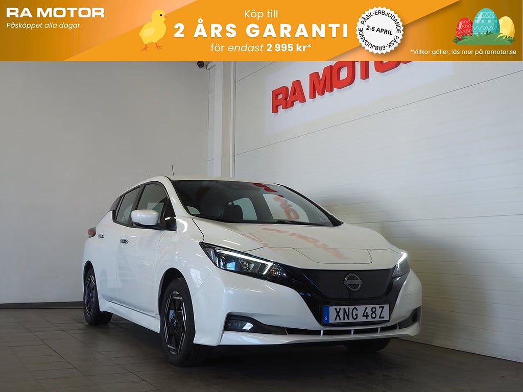 Nissan Leaf N-Connecta|40kWh|Värmepump|360 kamera 2023