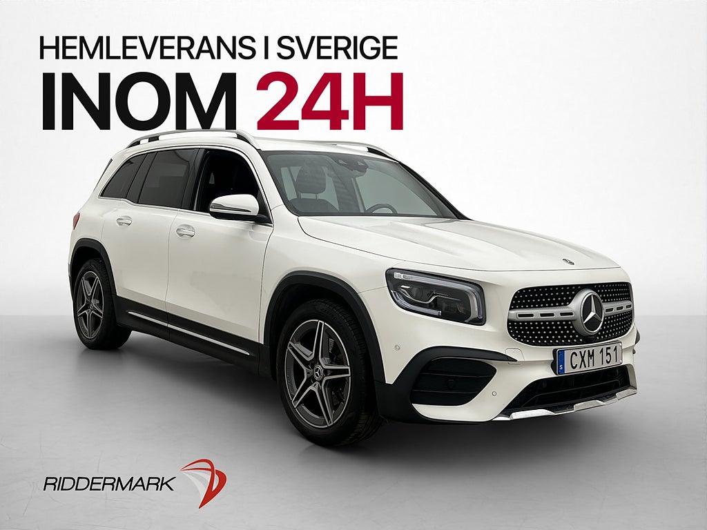 Mercedes-Benz GLB 200 AMG Widescreen Skinn Kamera Drag