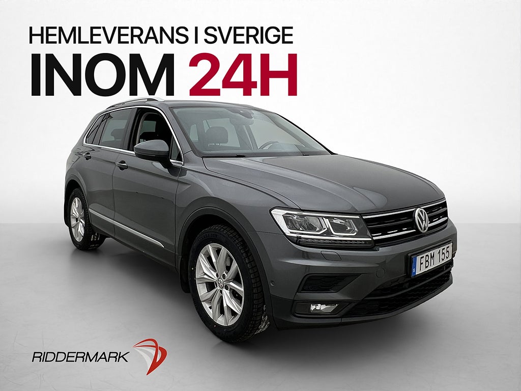 Volkswagen Tiguan 1.4 TSI 4Motion 150hk Drag Kamera Värmare