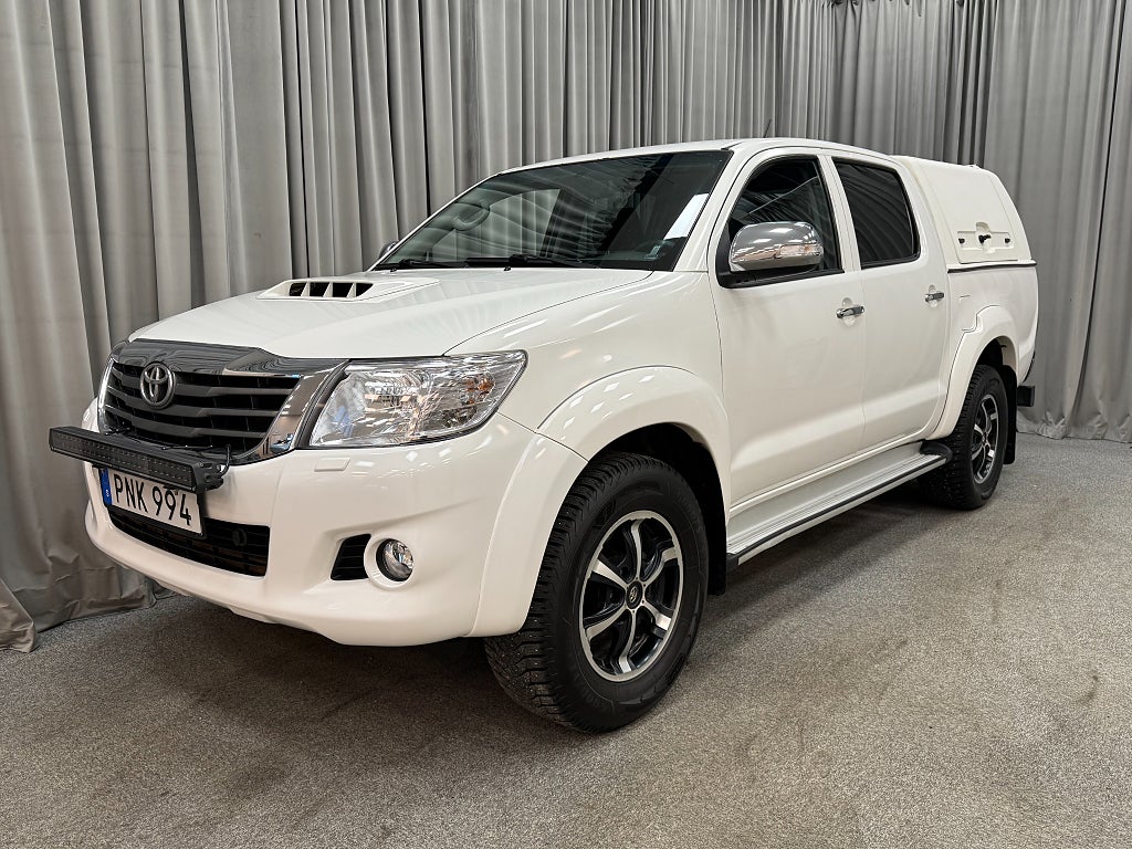 Toyota Hilux 3.0 D-4D 171HK 4x4 Aut Dragkrok/Motorv/LED-Ramp/Moms