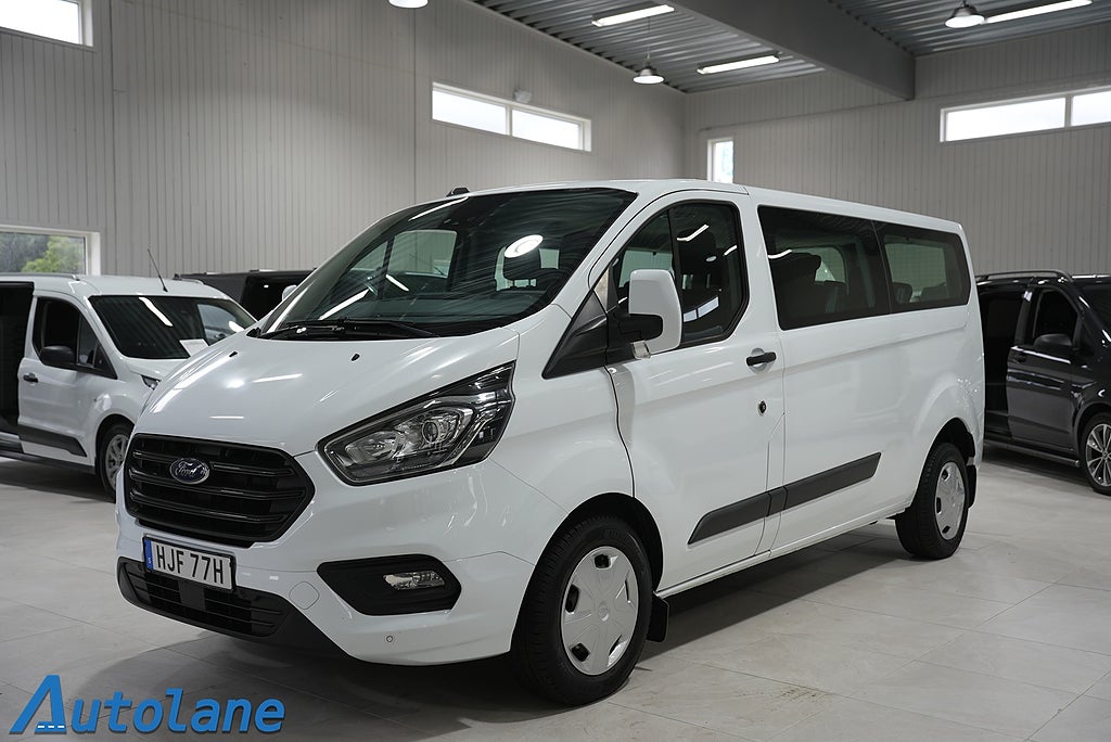 Ford Transit Custom 320 Kombi 2.0 EcoBlue Värmare,Kamera, 9-Sits