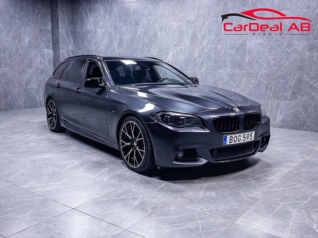 BMW 528 i F11 Touring Steptronic 245hk M-Sport 20" fälgar Drag