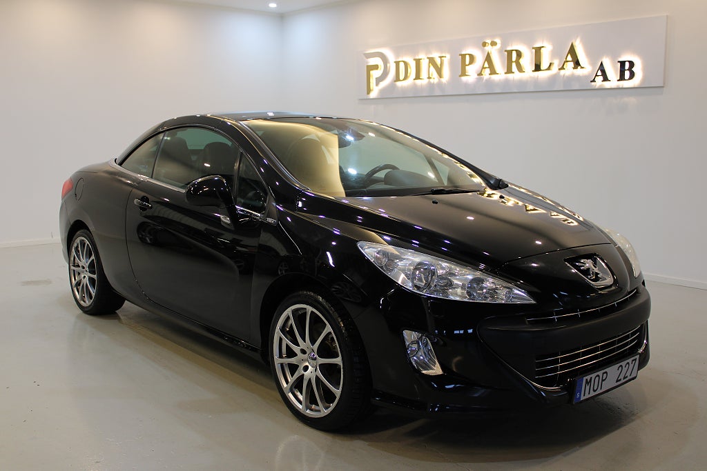 Peugeot 308 CC 1.6 THP Cabriolet Lågmil Nyservad Ny Besiktad