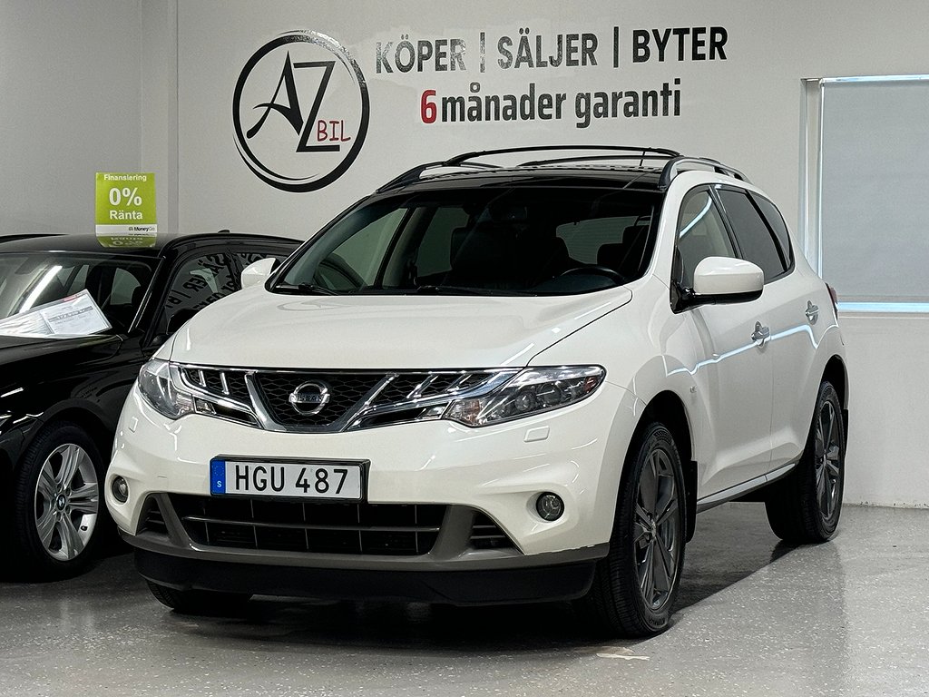 Nissan Murano 2.5 dCi 4x4 Panorama GPS KAMERA DRAG LÄDER