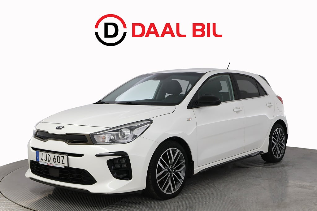 Kia Rio 1.0 T-GDI 120HK GT-LINE B-KAM RATTVÄRME APP-CON
