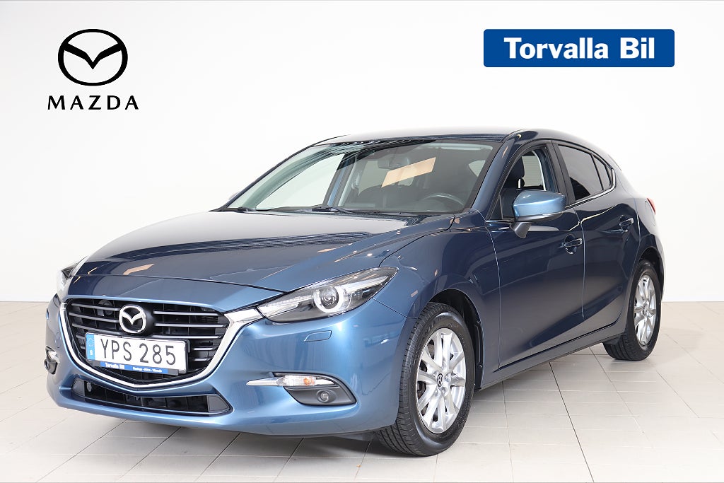 Mazda 3 Vision 2.0 120hk Navi M-Värmare P-Sensor Vinterhjul
