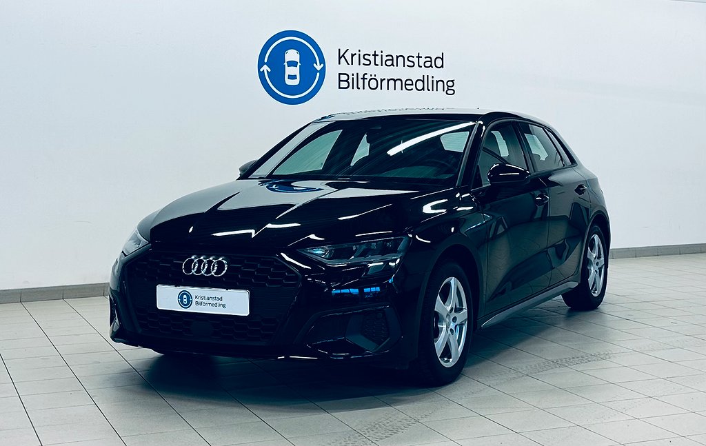 Audi A3 Sportback 35 TFSI Teknikpkt, Carplay, V-Hjul