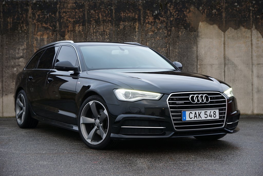 Audi A6 Avant 2.0 TDI 190hk S-Line quattro|Värmare|Drag|PDC|