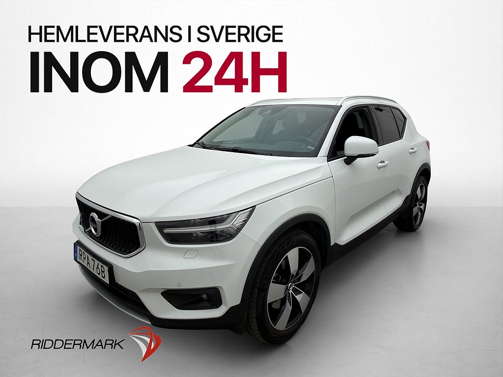 Volvo XC40 B4 AWD Momentum VOC Värmare 0.70l/mil Navi