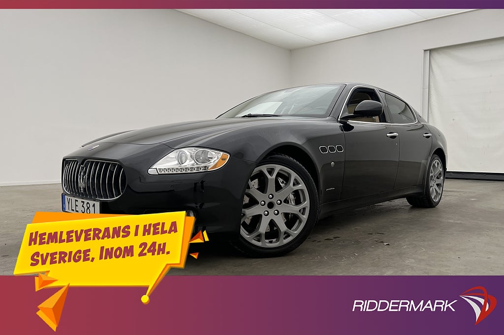 Maserati Quattroporte S 4.7 V8 431hk Taklucka BOSE Massage