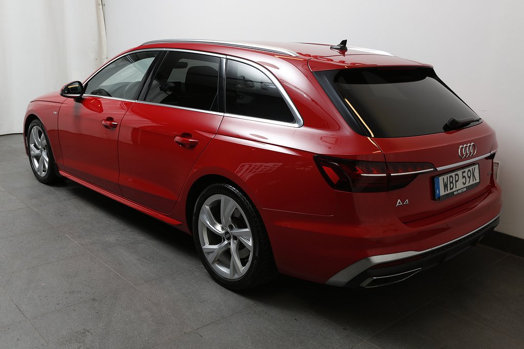 Audi A4 Avant 40 TFSI Quattro S Tronic S Line Värme Drag 2021