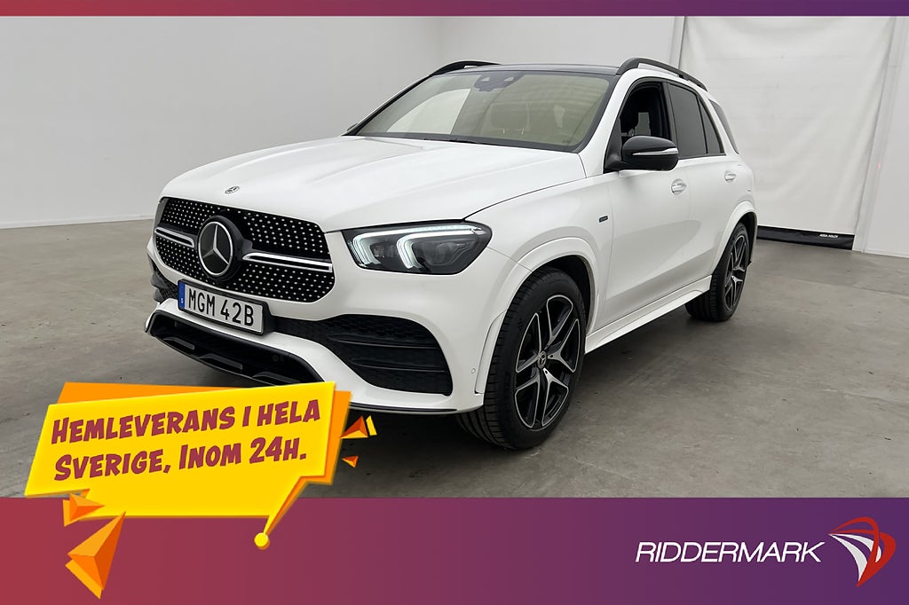 Mercedes-Benz GLE 350 de 4M AMG Pano 360° Värmare Burmester