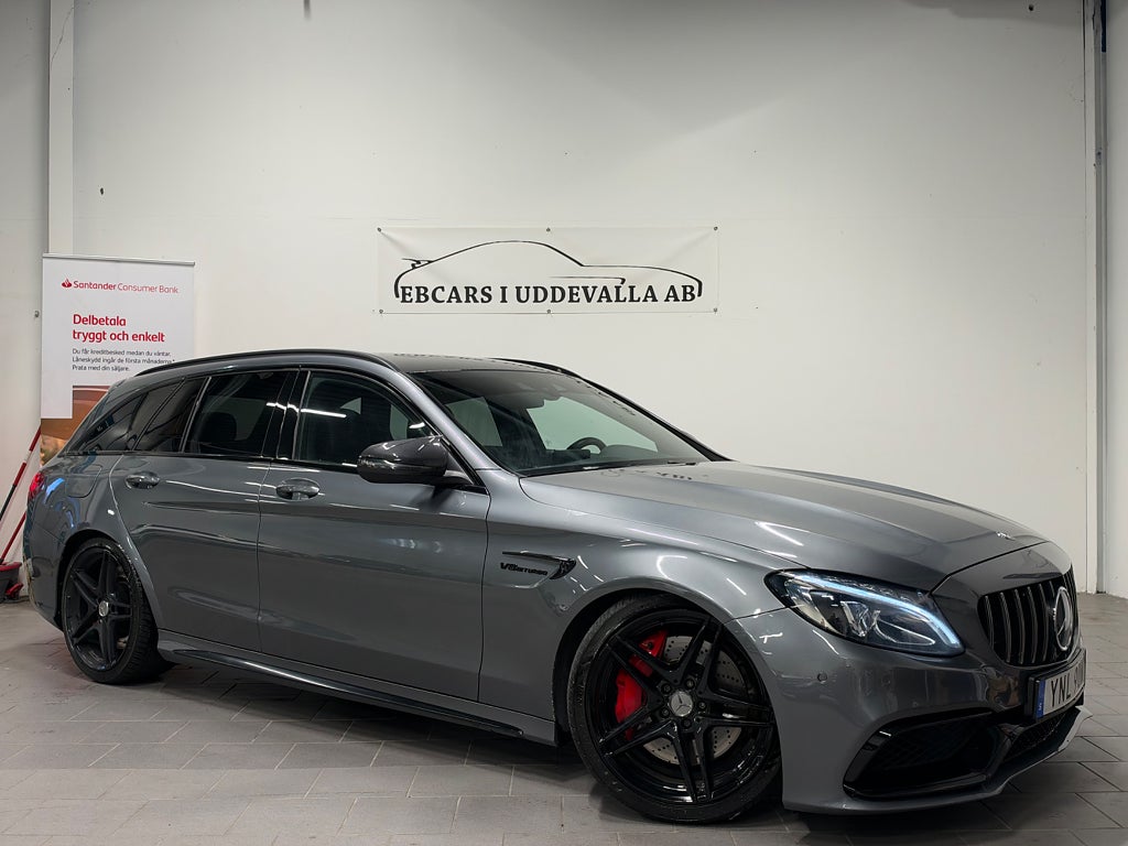 Mercedes-Benz C63 AMG Klammen K2 650Hk Burmaster HUD 1935Kr/Mån