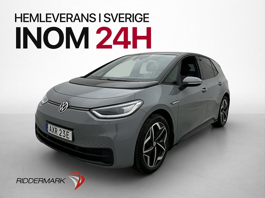 Volkswagen ID.3 Pro Performance Pano Värmare Navi Rattvärme