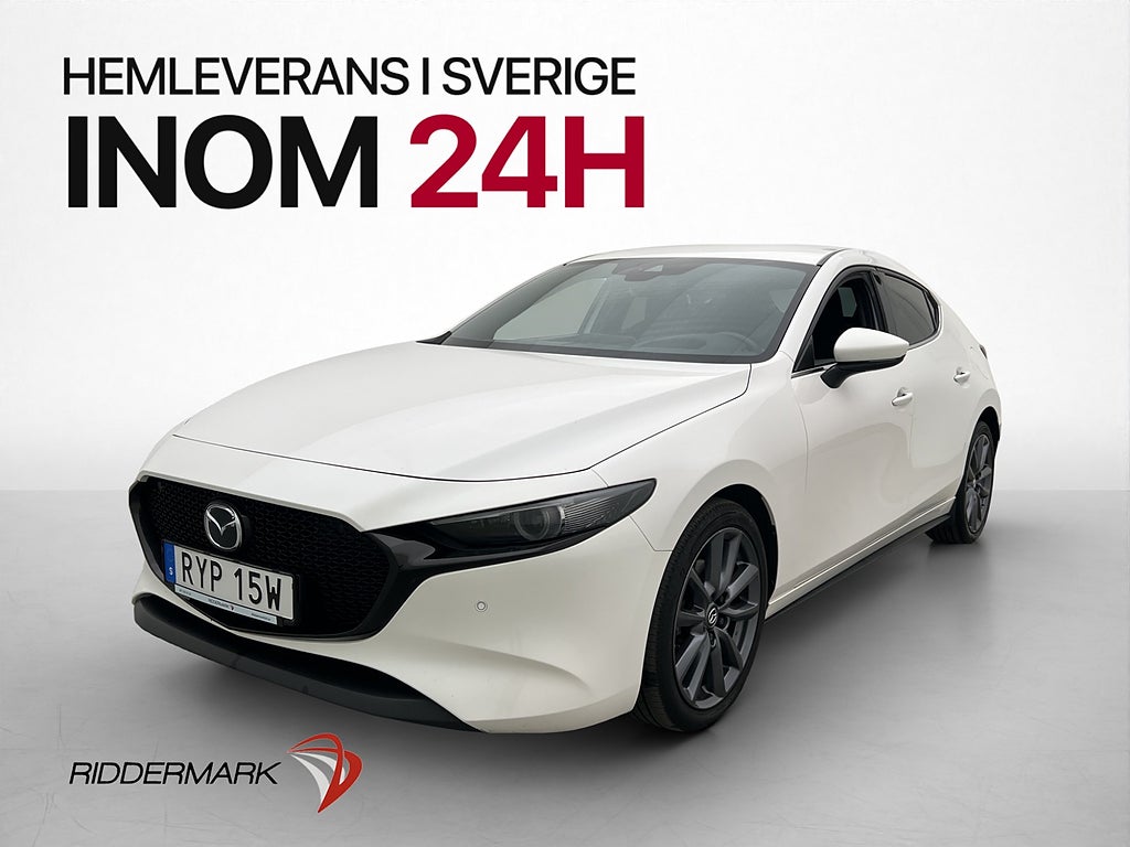 Mazda 3 SKY+TECH Hybrid 150hk BOSE Kamera Navi Adaptiv HuD
